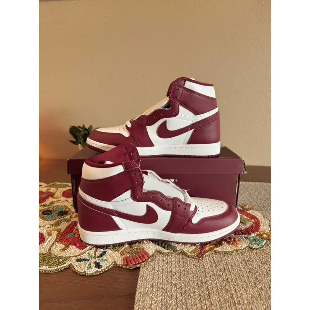 Jordan 1 Retro High OG White Artisanal Team Red Varsity Chicago DZ5485 160